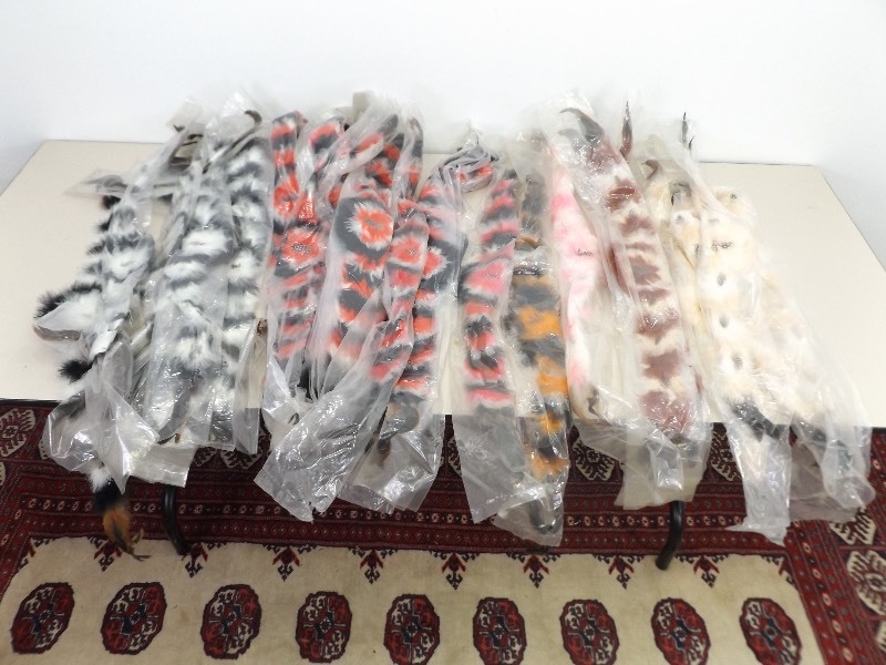 lot 33 image: Lot of NOS Feathered Hat Bands