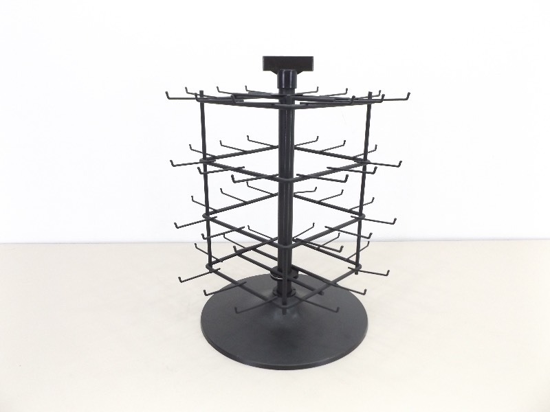lot 35 image: 1 NEW Round Swivel Point of Purchase Counter Display