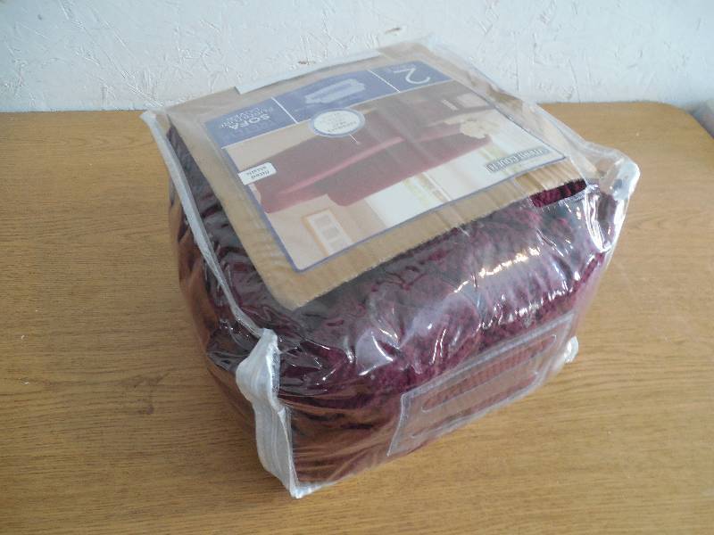 lot 79 image: Maytex Stretch Pixel 2-Pc. Sofa Slipcover