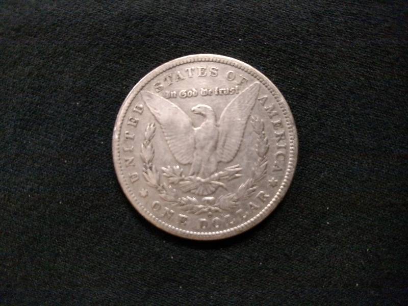 1887 O Morgan Silver Dollar...
