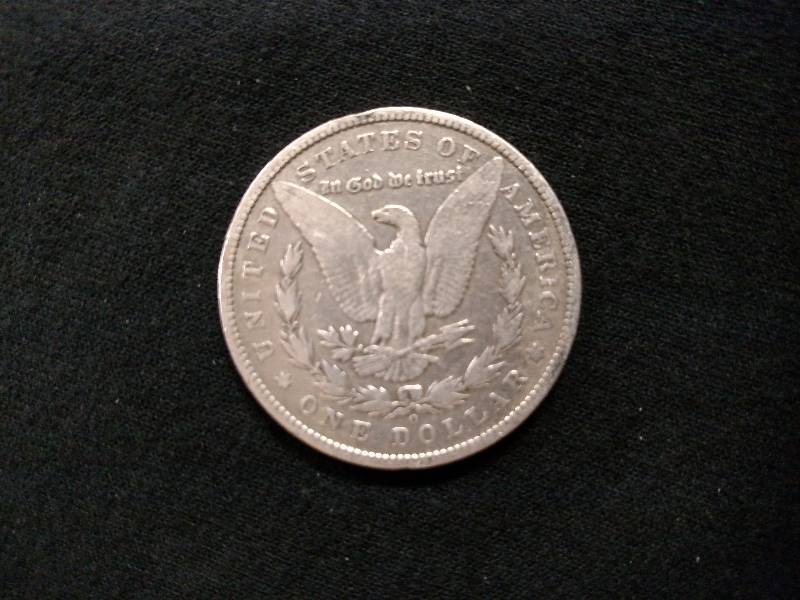 1887 O Morgan Silver Dollar...