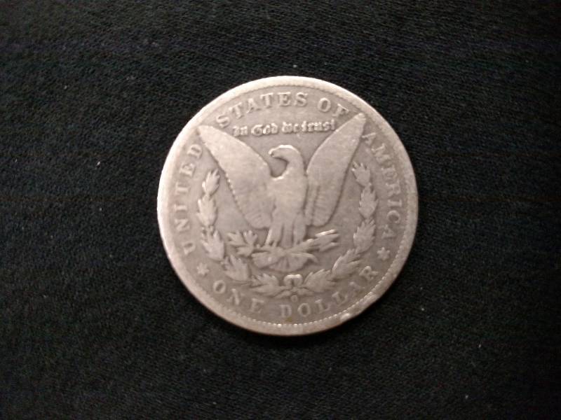 1889 O Morgan Silver Dollar...