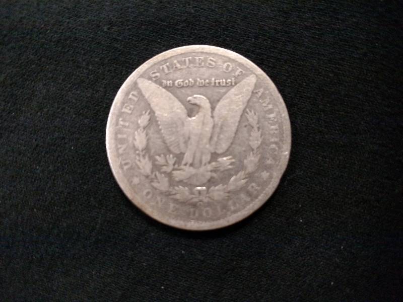 1889 O Morgan Silver Dollar...