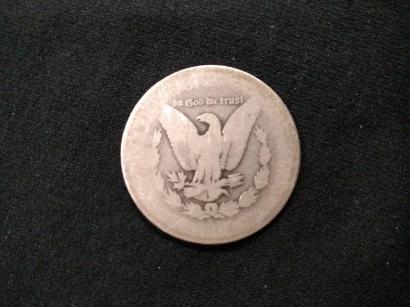 1890 O Morgan Silver Dollar...