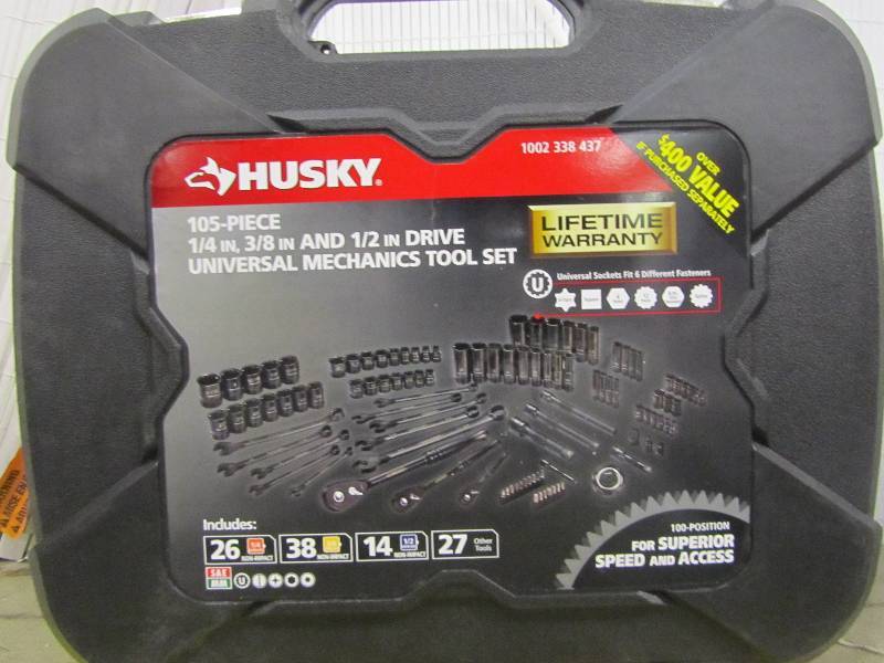 lot 7 image: Husky 100 Position Univ MTS (105 Piece)