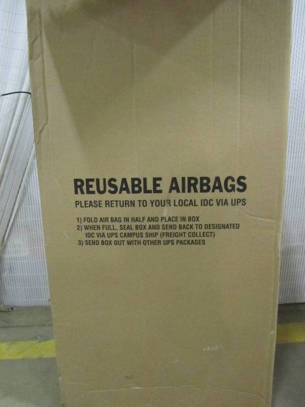 lot 38 image: reusable shipping air bags (x13)
