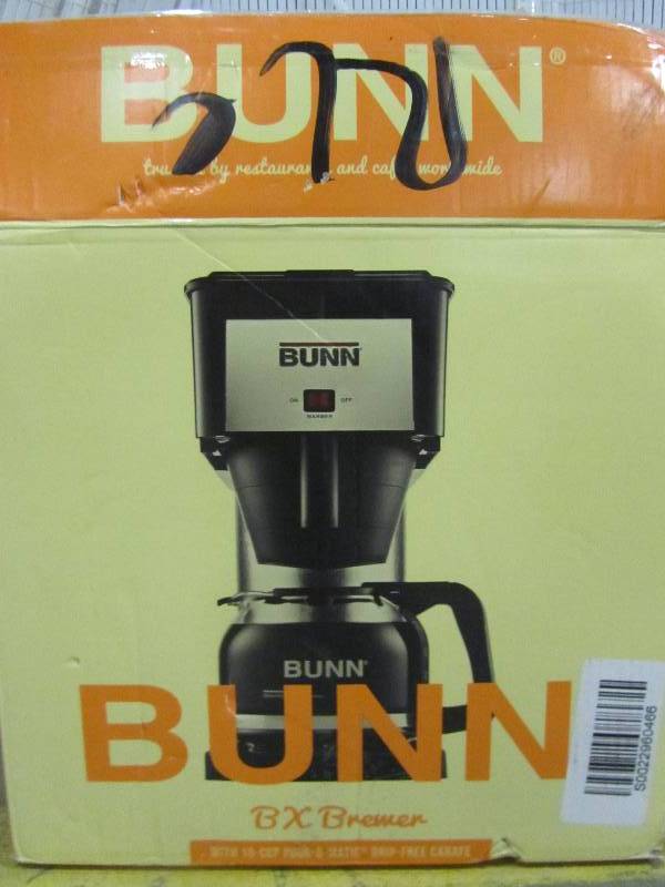 lot 65 image: Bunn BXB 10-Cup Home Coffee Brewer