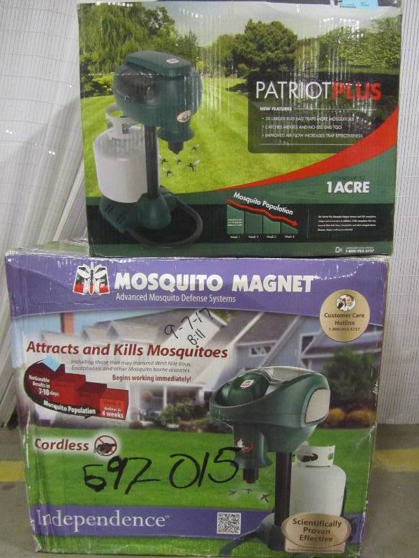 lot 70 image: Mosquito Magnet Patriot Plus Mosquito Trap 1-acre Independence Mosquito Trap