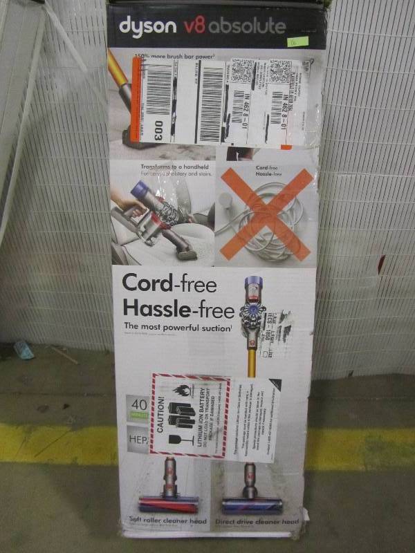 lot 75 image: Dyson V8 Absolute Cordless Stick Vacuum Cleaner