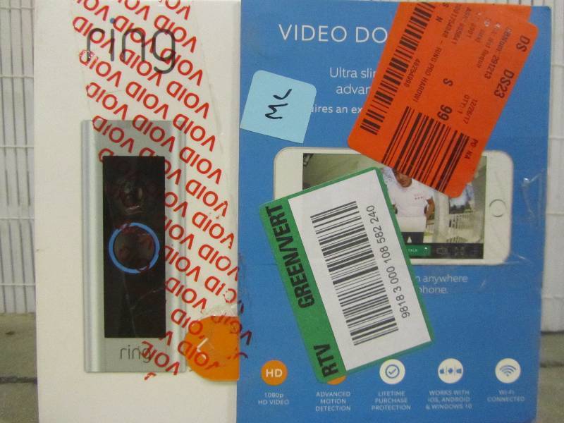 lot 77 image: Ring Video Doorbell Pro (Wiring Required)