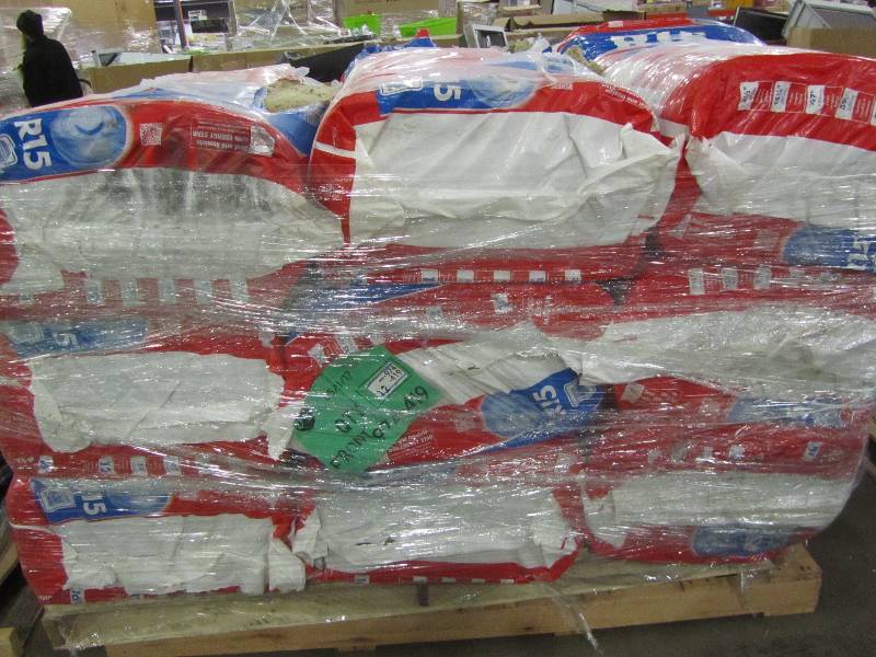 lot 86 image: 9 rolls of R-15 insulation