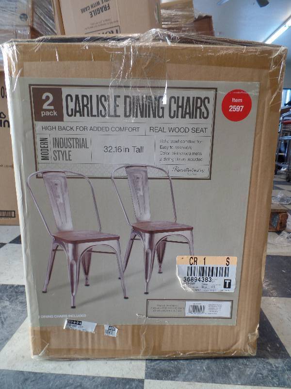 lot 28 image: Carlisle Dining Chairs