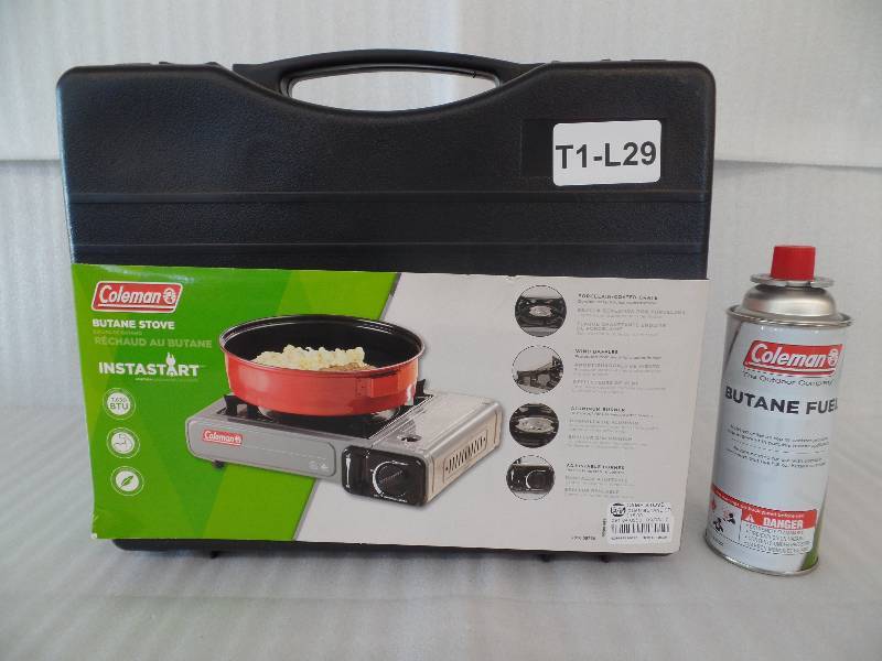 lot 29 image: Coleman Butane Stove