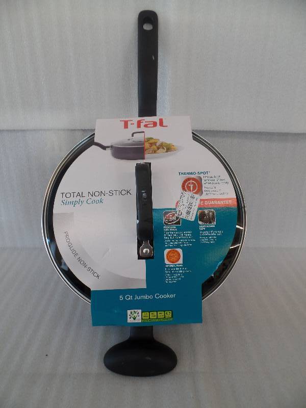 lot 35 image: T-fal 5 Qt Jumbo Cooker