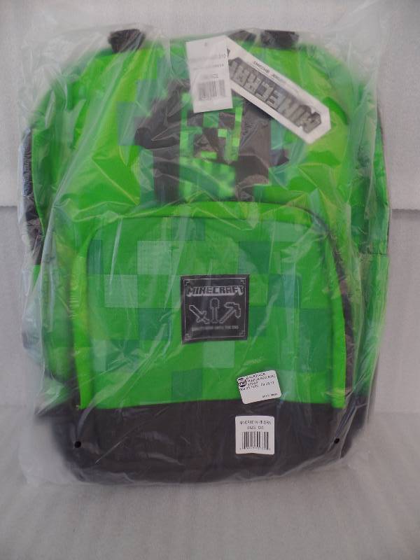 lot 63 image: Minecraft backpack