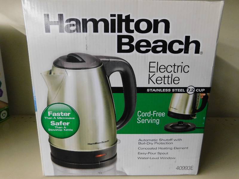 HAMILTON  BEACH ELECTRIC KETTLE