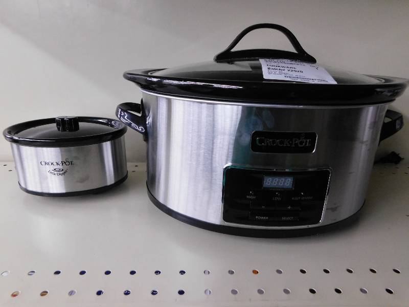 6 QT CROCK POT WLITTLE DIPPER