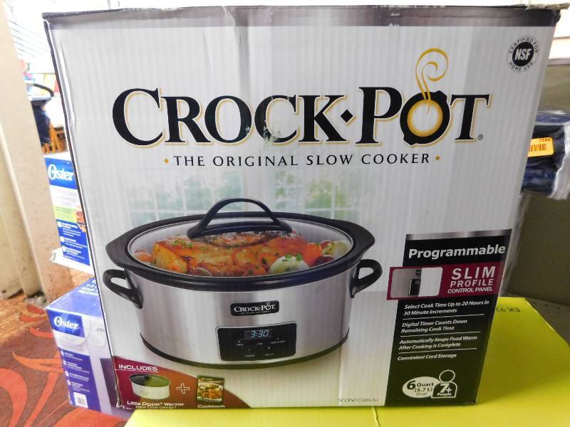 6 QT CROCK POT WLITTLE DIPPER