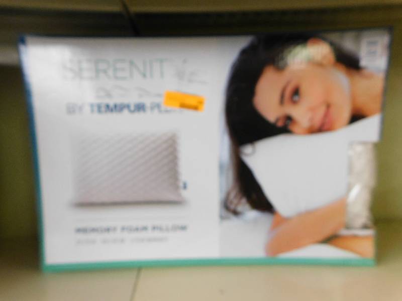 SERENITY TEMPUR PEDIC MEMORY FOAM PILLOW