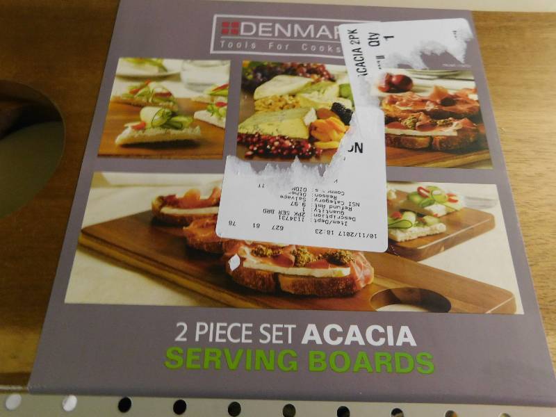 ACACIA 2 PIECE SET SERVING BOARDS