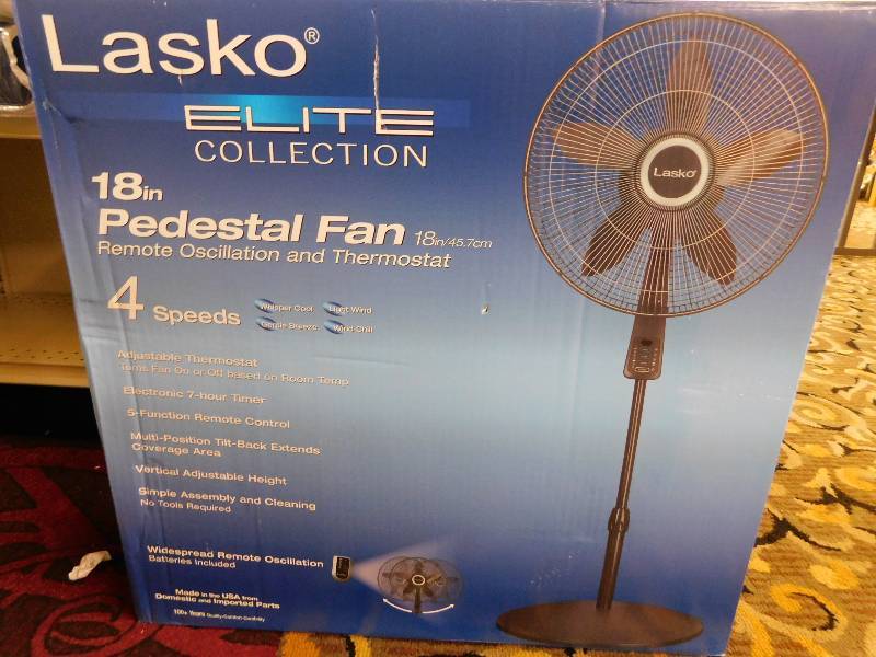 LASKO 18 PEDESTAL FAN
