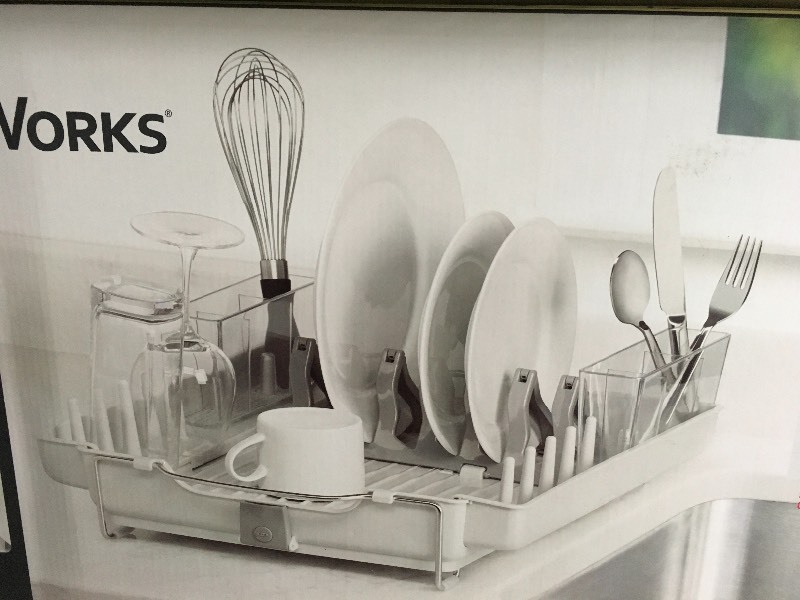 SOFTWORKS FOLDAWAY DISH RACK