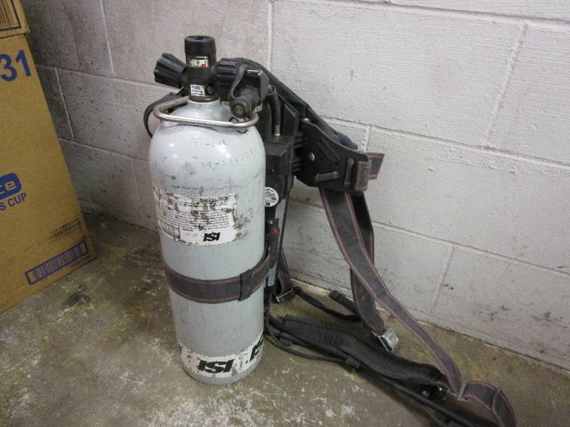 lot 1 image: ISI Viking DXL 2216 SCBA (Pack, Mask and Tank)