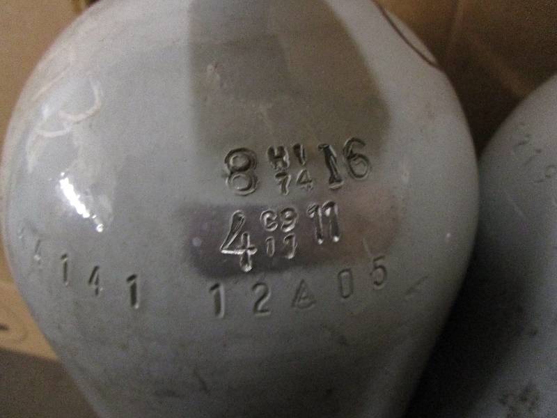 lot 2I image: 2 ISI Aluminum 2300# Low Pressure Air Tanks Hydro tested Augus 2016