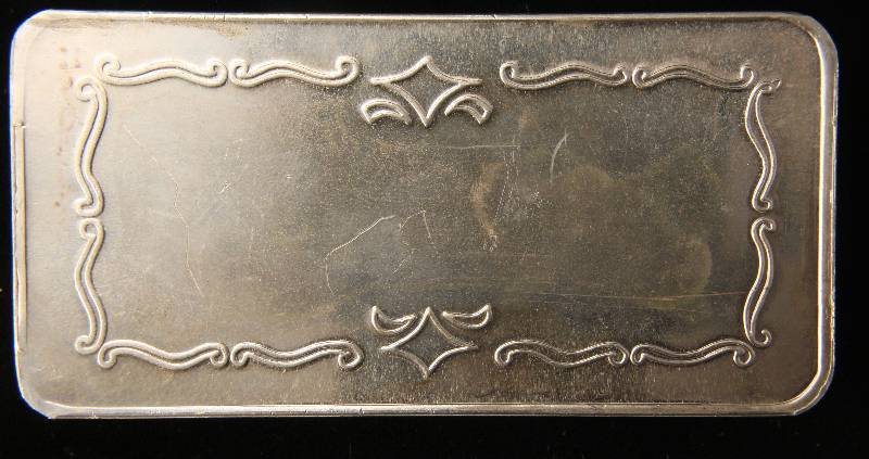 lot 111 image: 10 TROY Oz. .999 FINE SILVER BAR COVERED WAGON GOLDEN STATE MINT