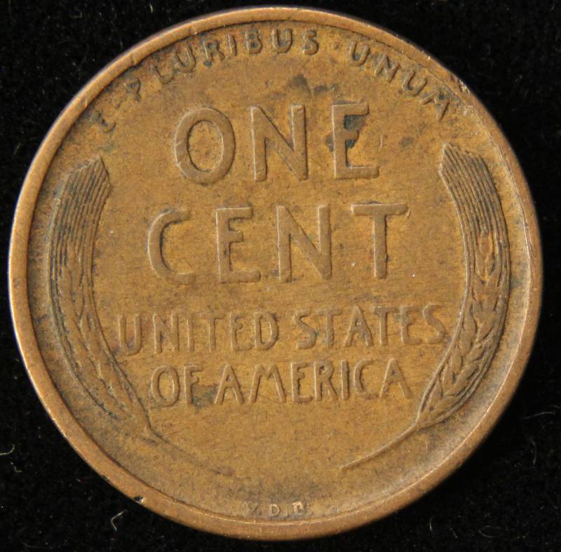 lot 09 image: 1909-VDB US WHEAT CENT