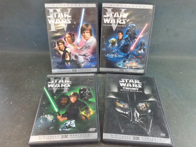 lot 11 image: Star Wars DVDs