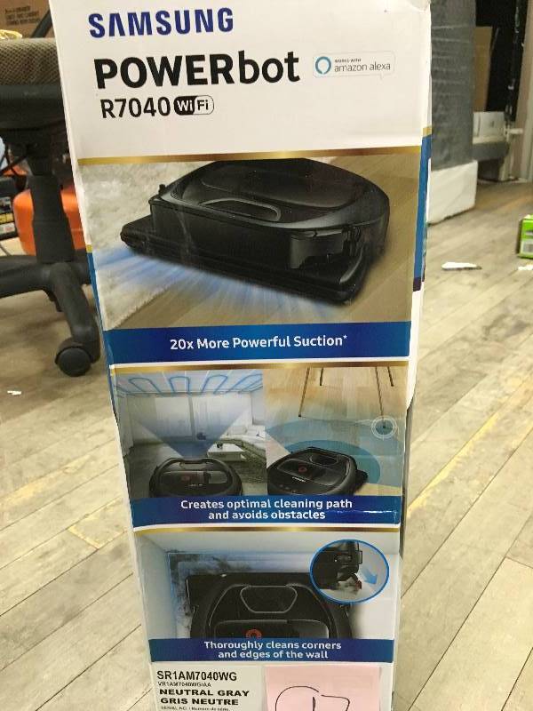 lot 97 image: Samsung POWERbot R7040 Robot Vacuum new