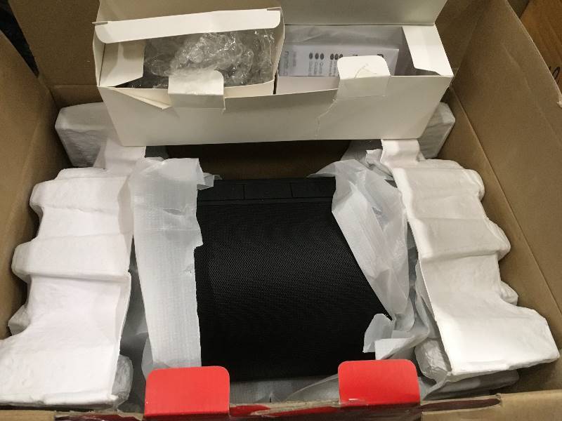 lot 13 image: Nyne Bass Sport Portable Wireless Bluetooth Speaker and Charger open box not used