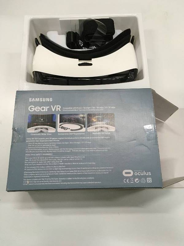 lot 44 image: Samsung Gear VR Virtual Reality Headset not used