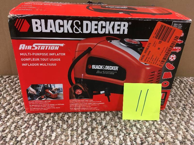 lot 11 image: Black & Decker ASI300 Air Station Inflator