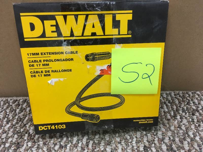 lot 52 image: DeWalt DCT4103 17mm Extension Cable