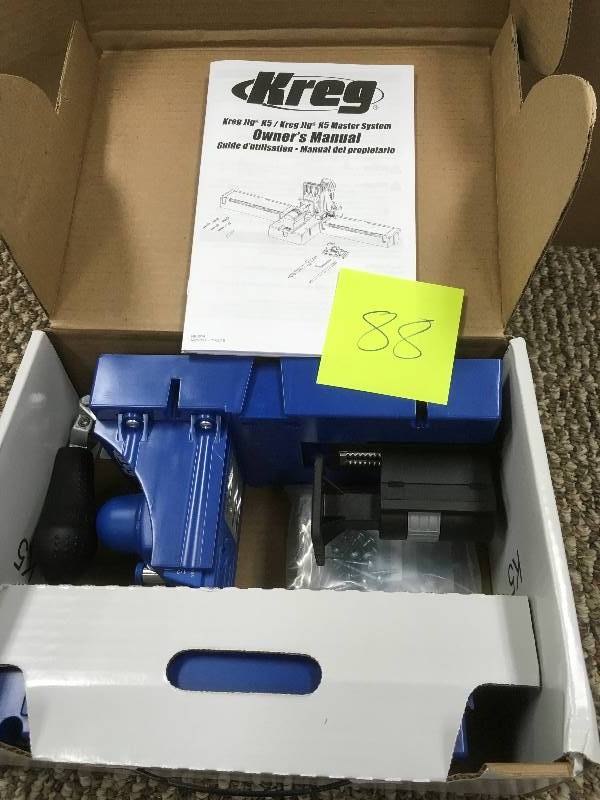 lot 88 image: Kreg K5 Pocket-Hole Jig