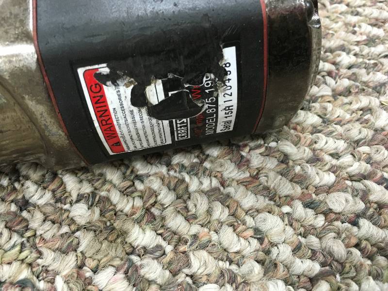 lot 111 image: Craftsman 12 inch Heavy Duty Composite Impact Wrench