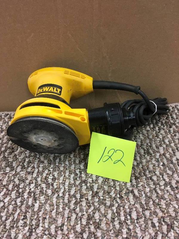 lot 122 image: DeWalt 5 in. Random Orbital Sander Used in good working condition