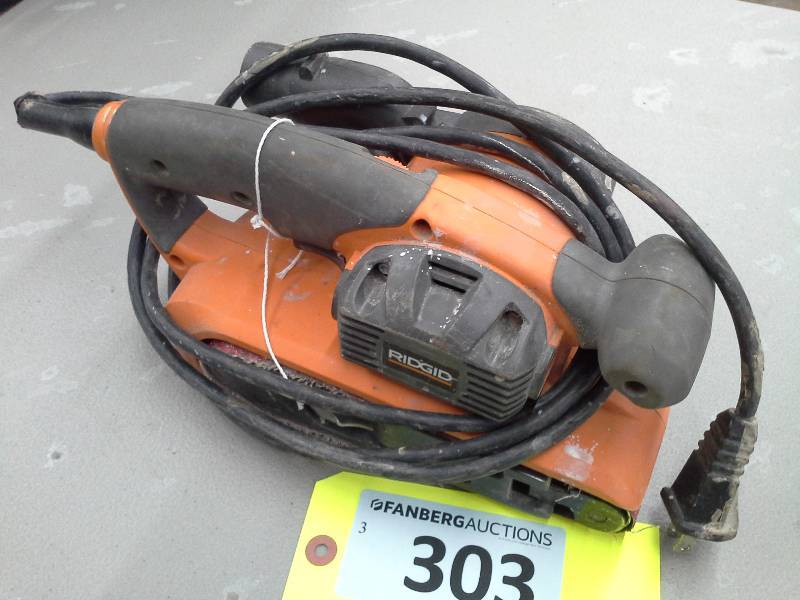 lot 303 image: Rigid belt sander