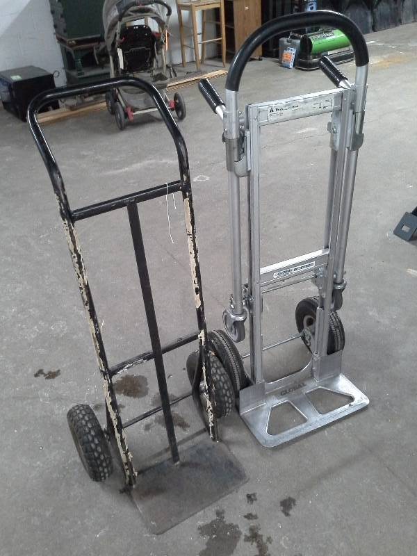 lot 326 image: (2) Moving Carts