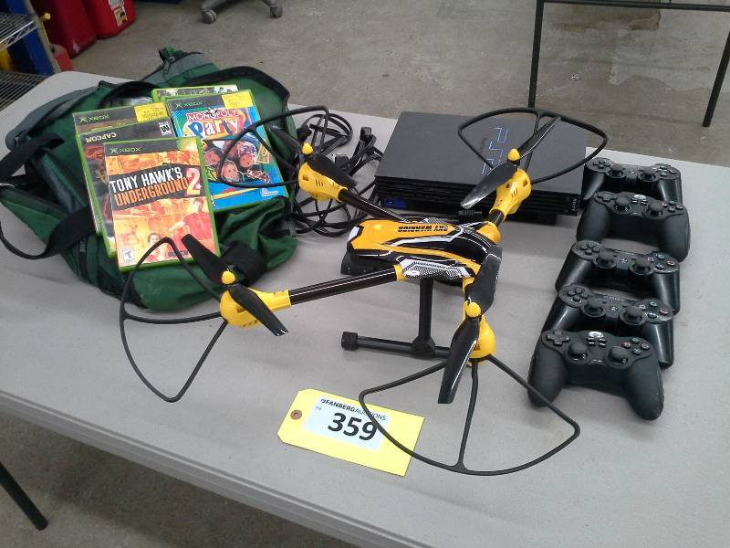 lot 359 image: PS2 and Misc. Electronics