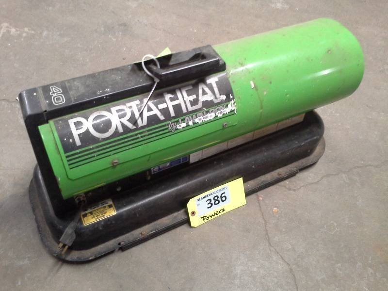 lot 386 image: Lawn Boy Porta-Heat Kerosene Heater