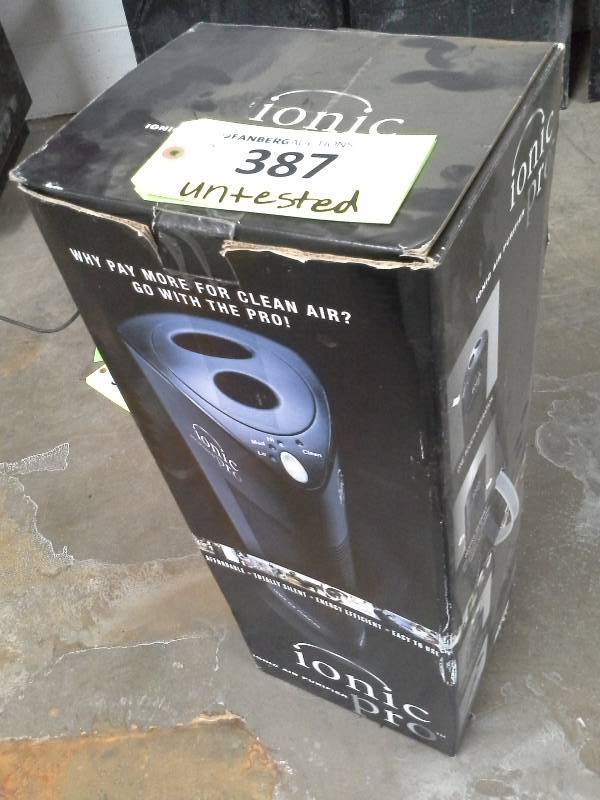 lot 387 image: Ionic Pro Air Purifier
