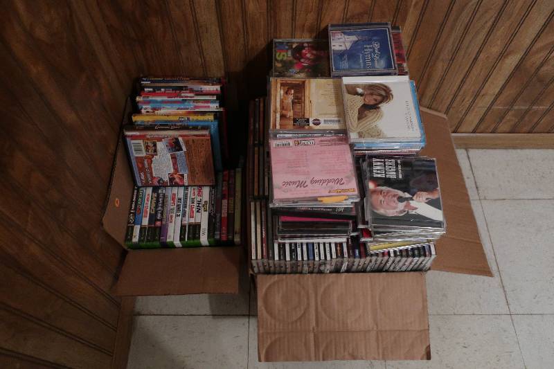 lot 39 image: TWO BOXES OF EMPTY CASES