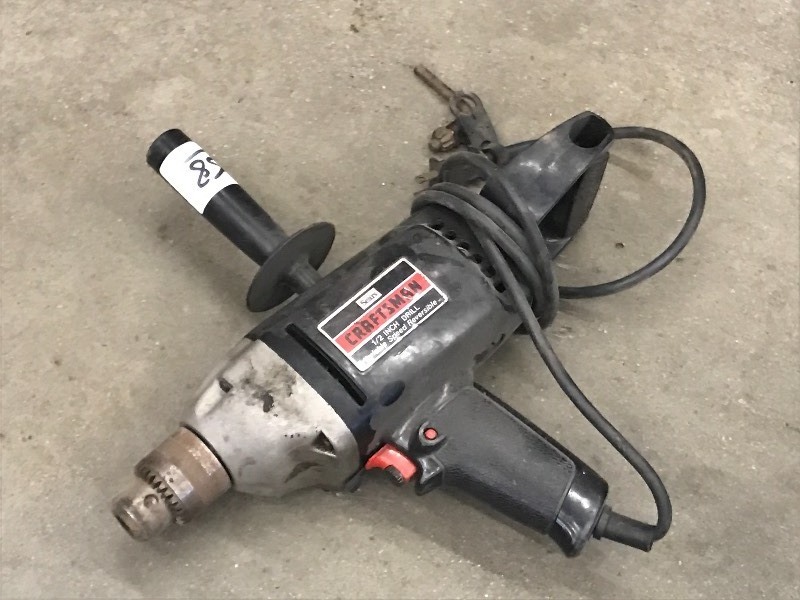 lot 58 image: Craftsman 12 115Volt Electric Dri...