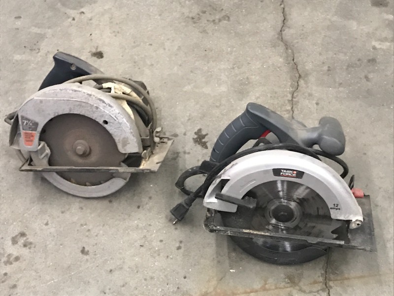 lot 60 image: Lot Of (2) 115Volt 7.25 Circular S...