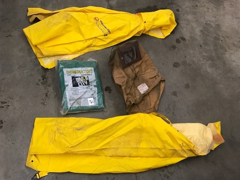 lot 69 image: Lot Of Assorted Rainwear, Includes ...