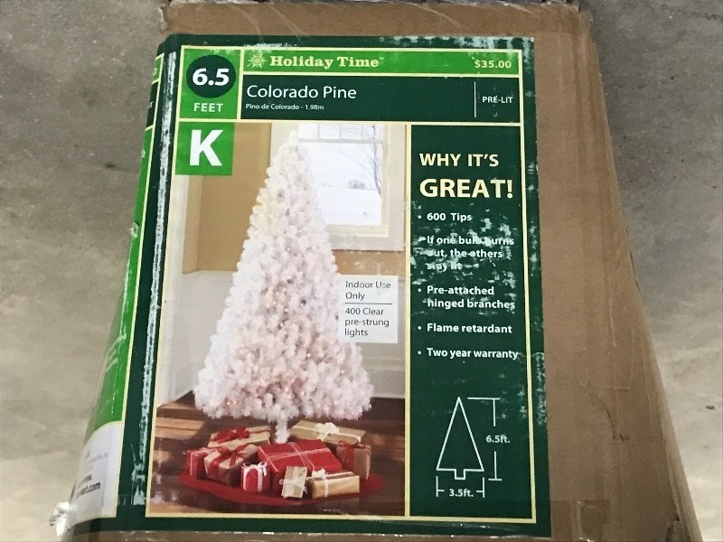 lot 73 image: 6.5ft Colorado Pine Holiday Tree ...