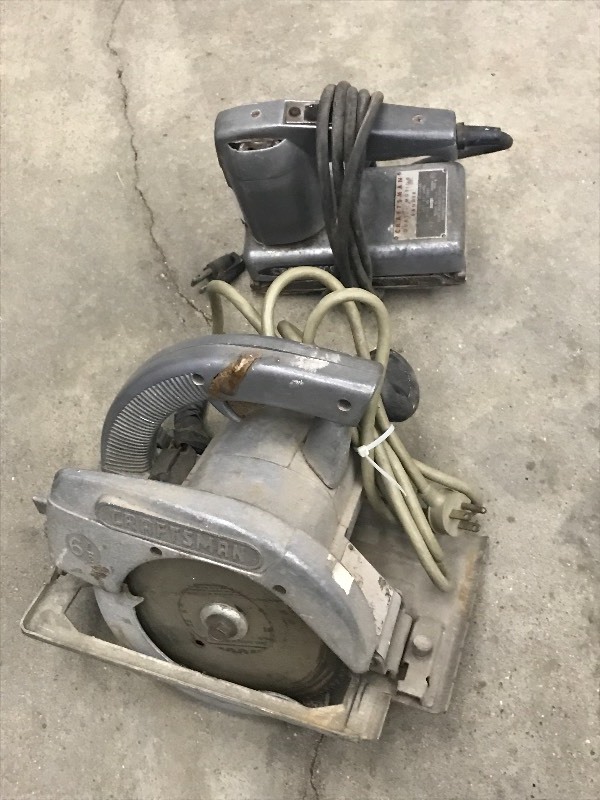 lot 80 image: Lot Of (1) Finish Sander & (1) 115V...